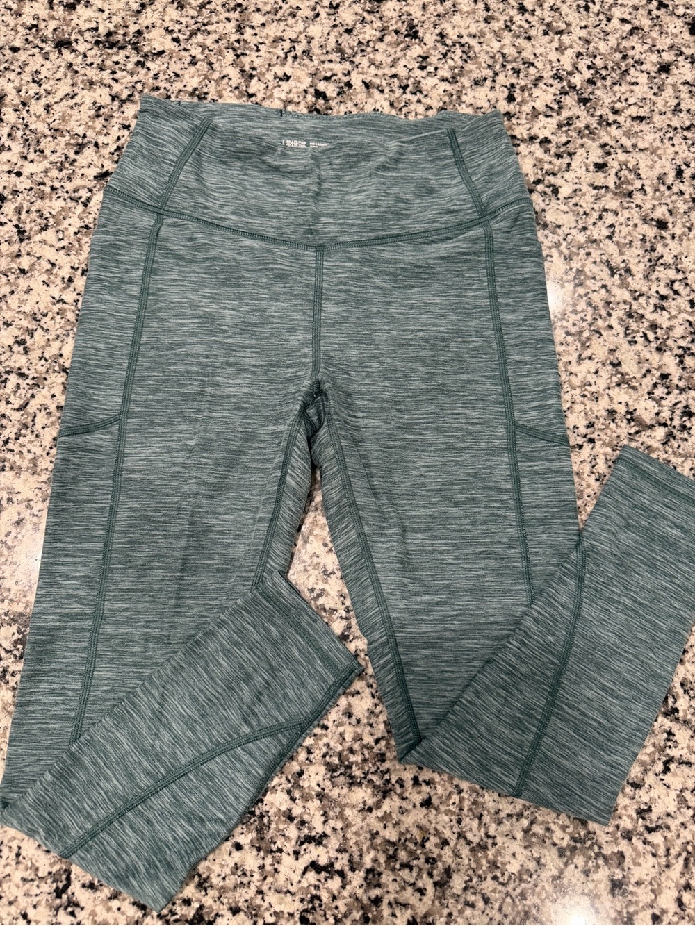 Victoria's Secret Teal Space-Dye Leggings